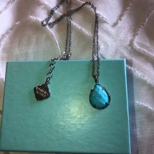 Kendra Scott Tear drop necklace